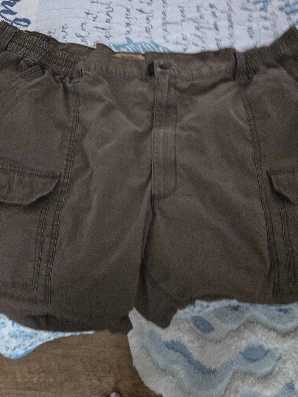 The Foundry Supply Co. Men's Olive-Brown Cargo Shorts